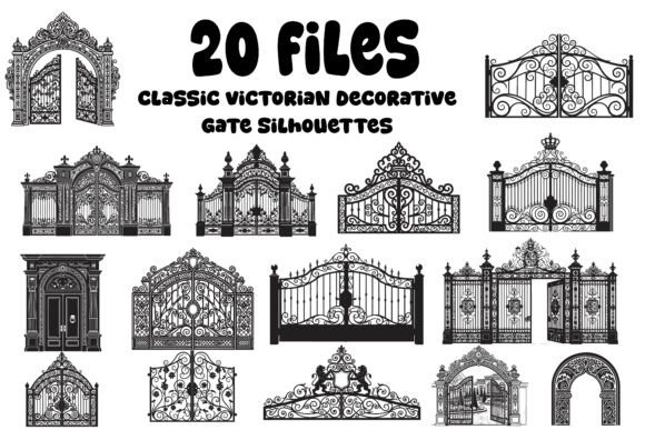 20 Classic Victorian Decorative Gate