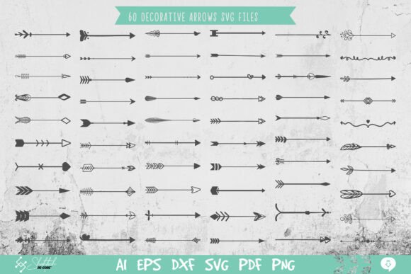 Decorative Arrows SVG Bundle
