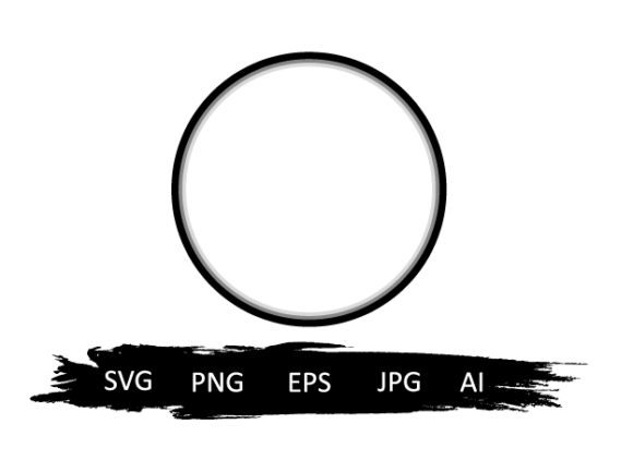 Decorative Circle Frame Graphics for Crafters