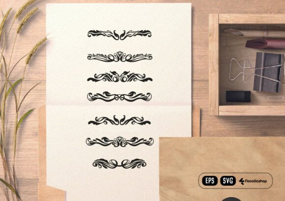 Decorative Page Break and Classic Frame Graphics