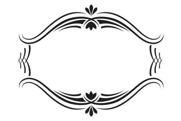 Filigree Frame: Vintage Decorative Graphics & Illustrations