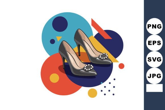 High Heel Shoes Graphics for Digital Sellers