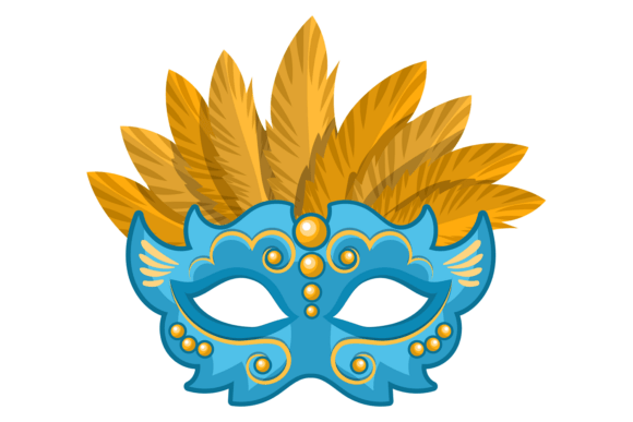 Theater Mask Graphic for Bold Branding