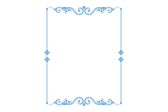 Vintage Decorative Frame. Old Filigree O Graphics & Illustrations
